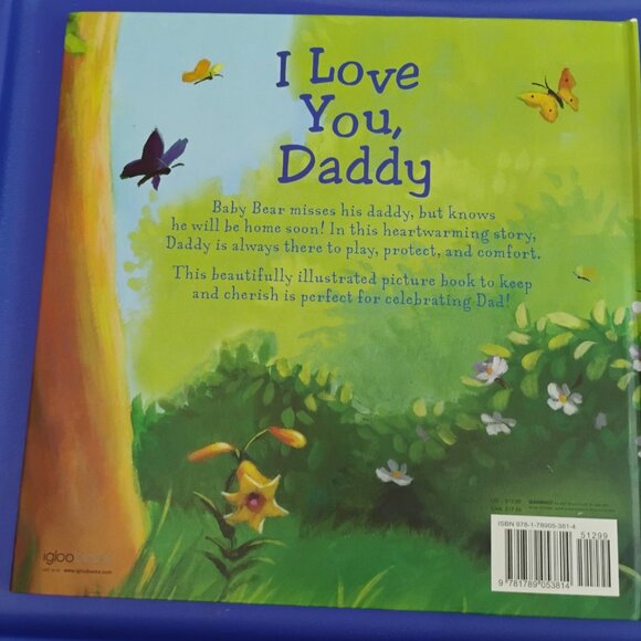 I Love You Daddy - Hardcover Picture Book - Picture 3 of 5